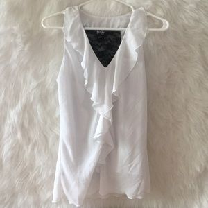 By & By white blouse.
